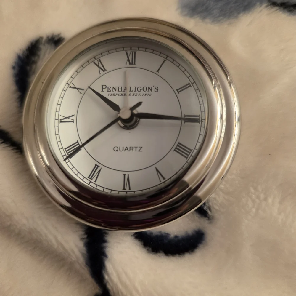 Penhaligon's Sterling Silver Travel Clock